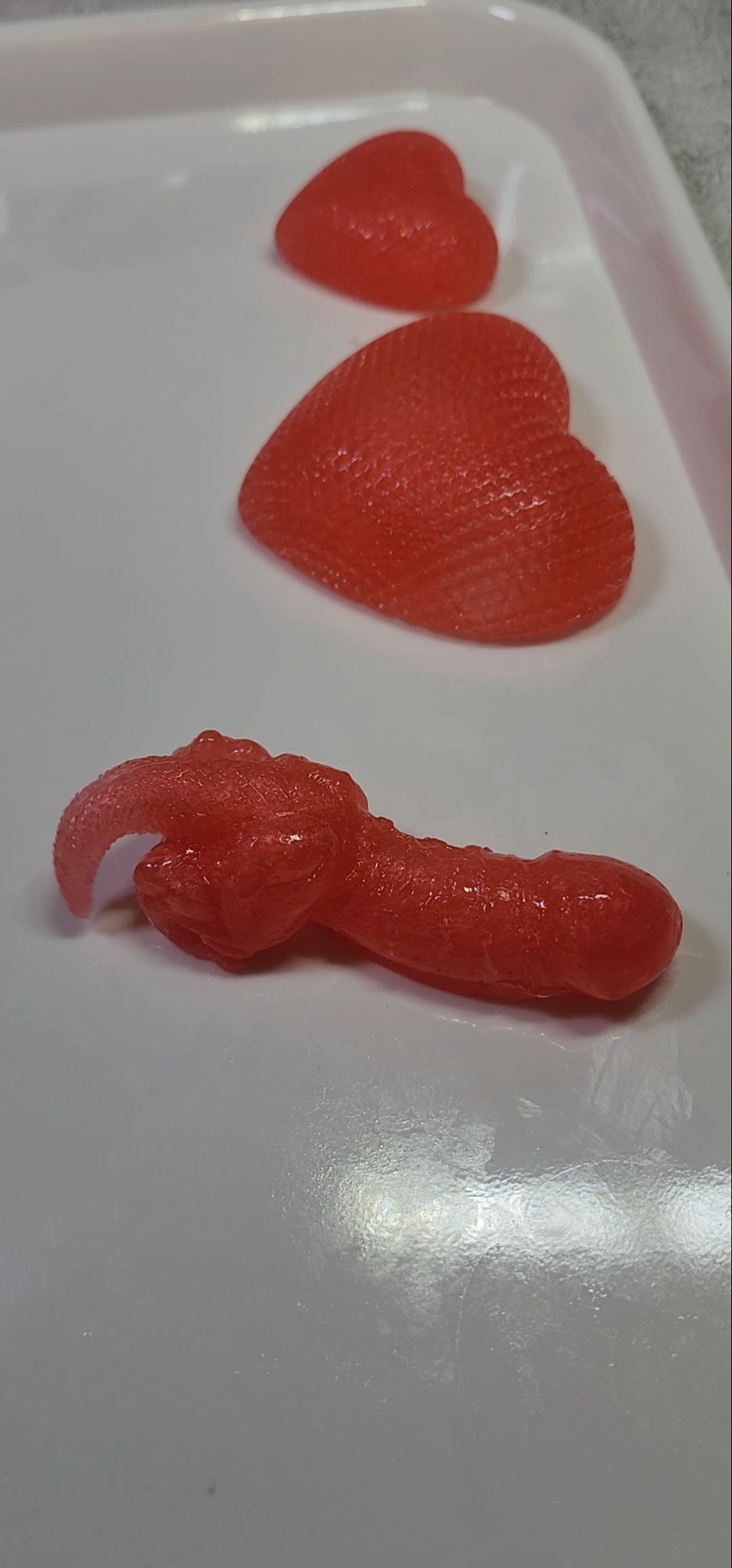 Custom Dino Penis Gag Gift Soap | Peen, Dick, Adult Humor | 2.9" x 2.3" Jelly or Regular Soap