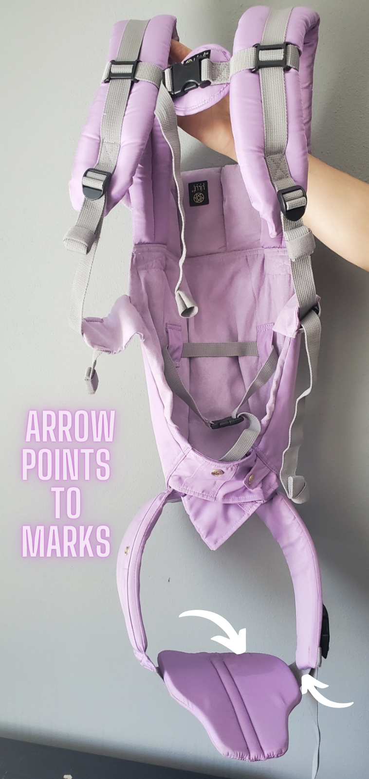 Lavender | LÍLLÉbaby Complete Embossed Six-Position 360° Ergonomic Baby and Child Carrier|  6 in 1 baby Carrier newborn to toddler