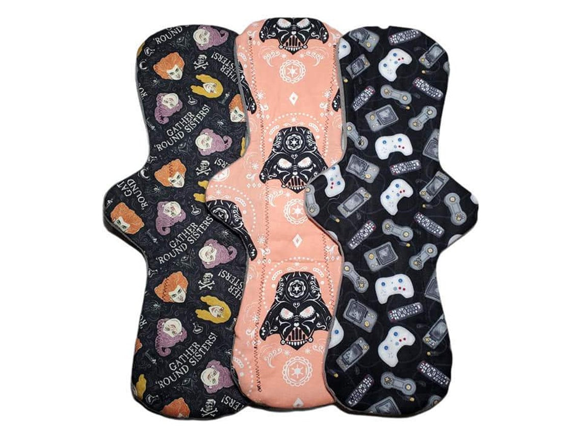 Custom Classic Curvy Cloth Pad | 6/8/10/12/14/16 | 2.75" to 3" Snapped Width