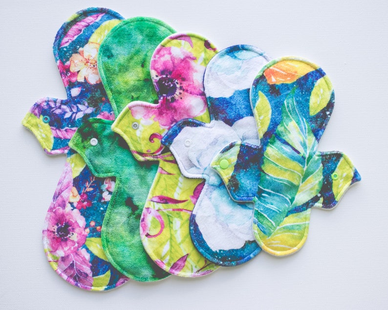 Custom Moon Rise Cloth Pad | 6-18 inches | 3" Snapped Width
