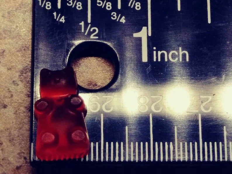 Mini Gummie Bear Soap | Single Use Soaps | Travel Soap | Soaps for Camping | Cloth Wipe Bits