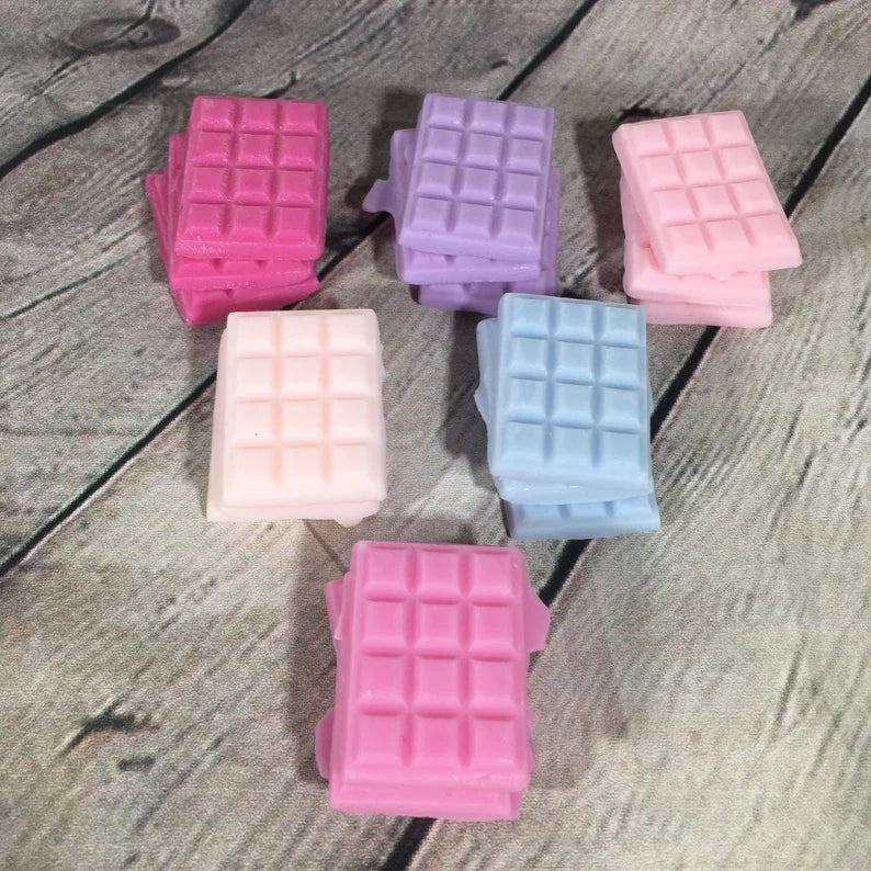Mini Break Away Bar Soap | 1" x 1.5" length | Chocolate Bar Style | Multi or Single Use