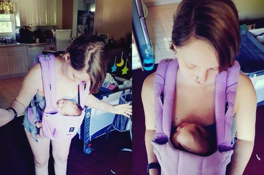 Lavender | LÍLLÉbaby Complete Embossed Six-Position 360° Ergonomic Baby and Child Carrier|  6 in 1 baby Carrier newborn to toddler