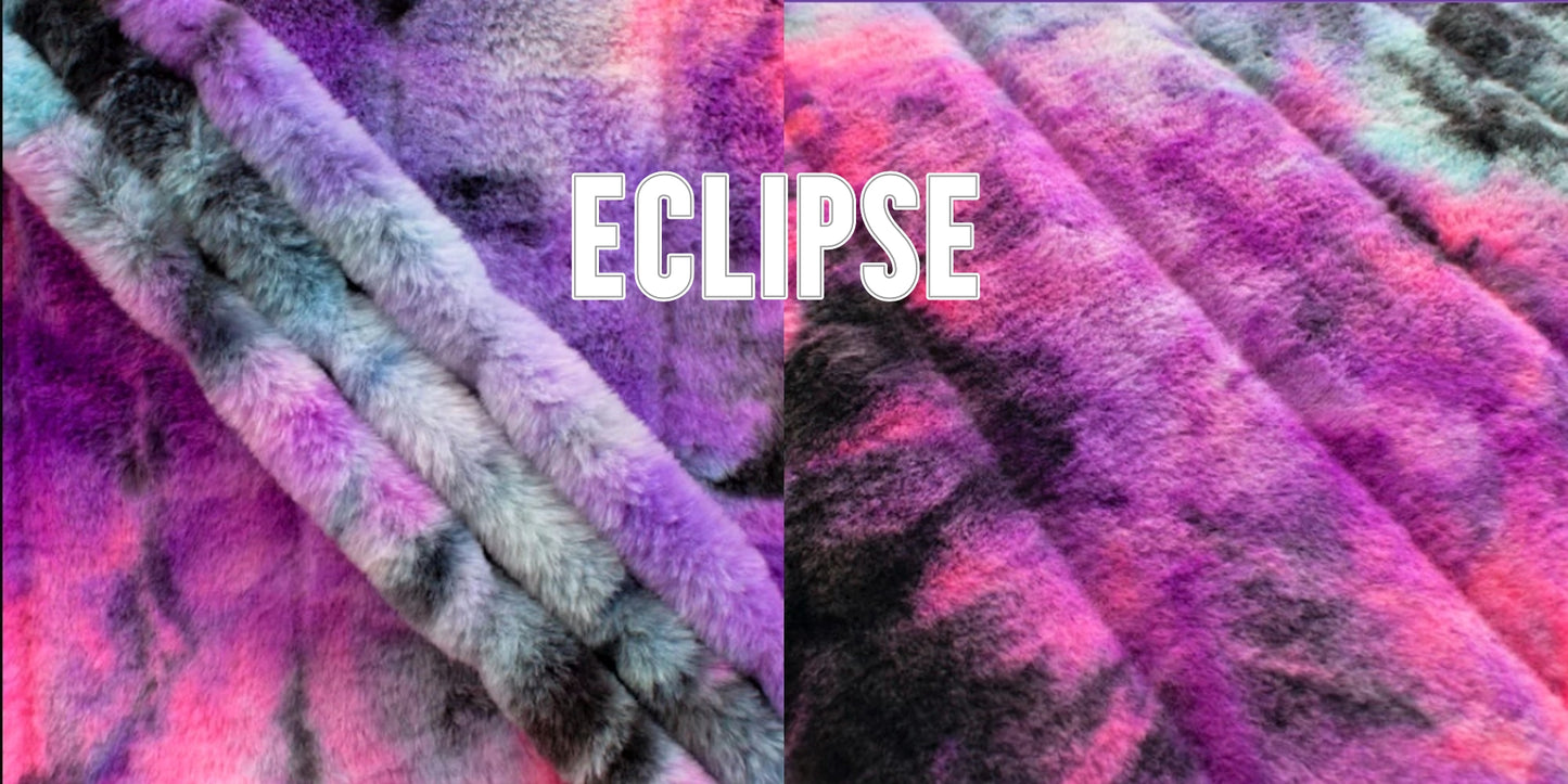 Exposed core or Regular | Custom Ultra Soft Minky | Classic Curvy Cloth Pad | 2.75" to 3"