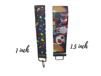 Choose your print | Valentine, Spring, Christmas Wristlet Key Fobs | Ribbon & Nylon |