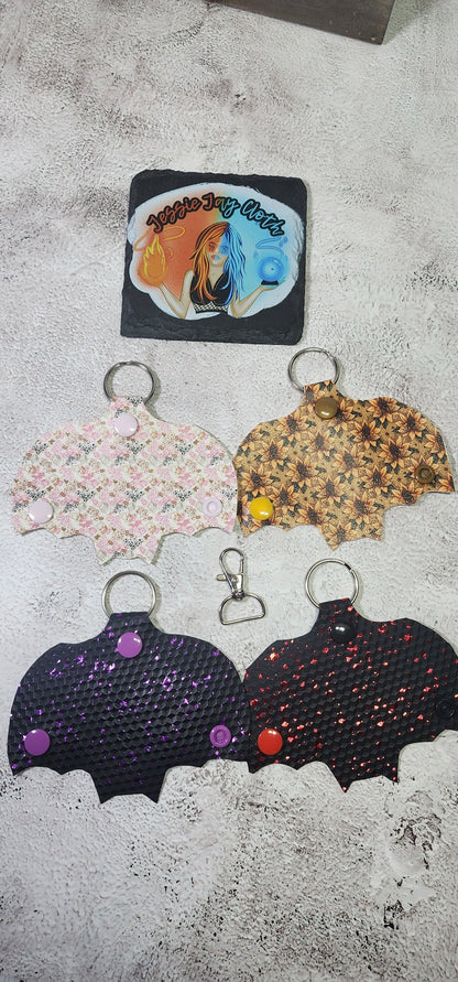 Cow Bat Key Cover | Key Keeper, Key Organizer, Keyring Holder