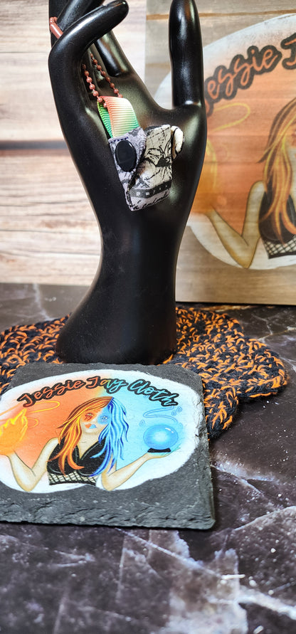 Spooky, Horror Cloth Diaper & Cloth Pad Keychain | Set or Singles