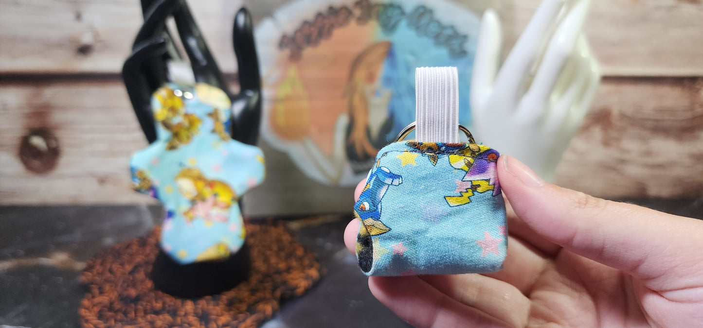 Dress Up Gotta Catch em All Cloth Diaper & Cloth Pad Keychain | Set or Singles