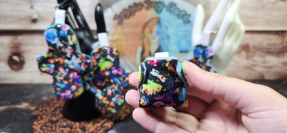 Mini Watercolor Fun Cloth Diaper & Cloth Pad Keychain | Set or Singles