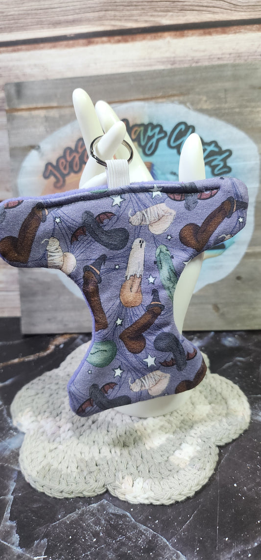 Halloween Peens, Adult Humor  | Large Cloth Diaper Keychain