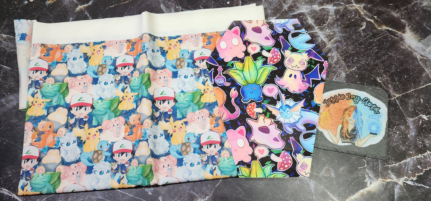 CUSTOM | Spooky Mash Up Coffin Wristlet Clutch | Gotta Catch em all | Add on