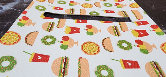 Fast Food, Taco, Burger etc. | Pocket Pal Wallet | Card Holder, Wristlet | Set or Singles