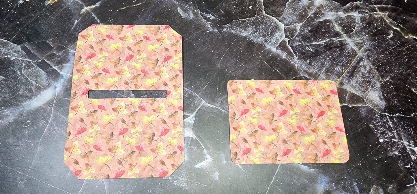 Fall Leaves | Pocket Pal Wallet | Card Holder, Wristlet | Set or Singles
