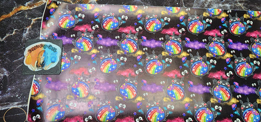 CUSTOM | Rainbowro | Coffin Wristlet Wallet | Add on