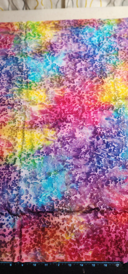 Water Drop - Watercolor Tie Dye, MEDIUM Grocery Bag Holder | Pre-cut just needs sewn together