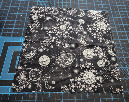 Eggs OR White & Black Moon, Stars, Galaxy, | SMALL Grocery Bag Holder |