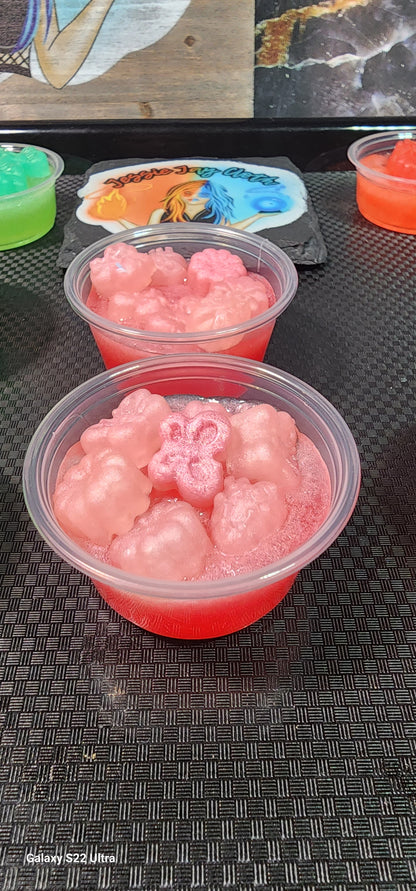 2 Oz Jelly Soap Shots | Looks just like Jello Shots! | Optional Soap Embeds!