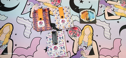 Spooky Magic, Witchy, Pocket Pal Wallet | Card Holder, Wristlet | Set or Singles