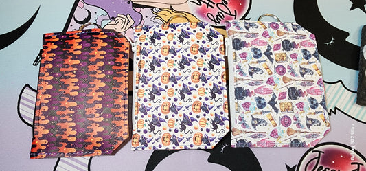 Halloween Color Drip Fall Pocket Pal Wallet | Card Holder, Wristlet | Set or Singles