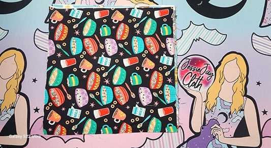 Pre-Cut Pot Holder | Medium Size, Breakfast Cereal & Drinks
