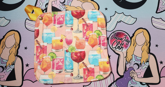 Ready to Ship Pot Holder | Medium Size, Alcohol Drinks, Sparkle, Fruit
