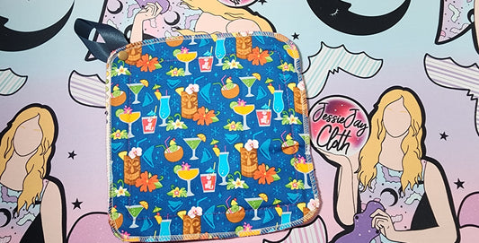 Ready to Ship Pot Holder | Medium Size, Tiki Alcohol Drinks