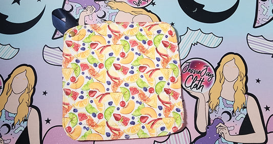 Ready to Ship Pot Holder | Medium Size, Variety Fruit, Orange, Cherry, Kiwi, Pineapple, Peach
