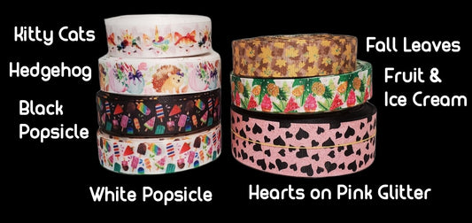 Choose your print | Fall, Summer, Winter Wristlet Key Fobs | Ribbon & Nylon |