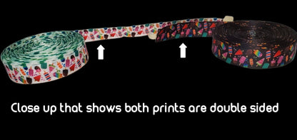 Choose your print | Fall, Summer, Winter Wristlet Key Fobs | Ribbon & Nylon |