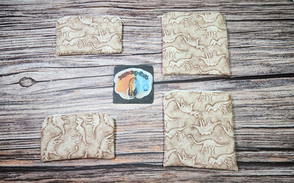 Custom Snack & Sandwich Bags | Multiple Uses | PUL is optional | Zipper Closure