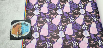 Custom Period Pouch | 2 sizes, Little or Large | Snap or Strap Closure | Bag