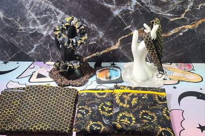 Full Set OR SINGLES | Queen Bee, Snack Bags, Scrunchies, Wristlets
