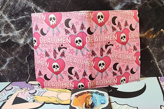 Ready to ship, Dead men don't cat call | Moondance Holder w/clipboard