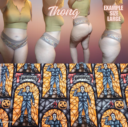 Anime, Horror, Cartoon x6 Prints | Thondlewear, Thongs for every body | Elastic or Knit Bands
