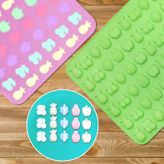 JELLY Mini Fruit Salad Soap | Grapes, Cherry, Banana, Pineapple, & Apple | Single Use Soap