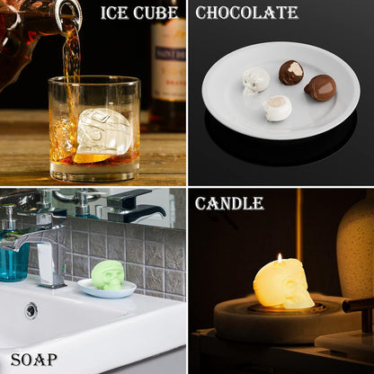 3D Skull Hand Soap | Tiny Size | Multi Use Soap