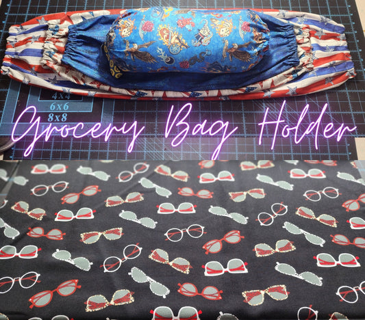 Fashion Sunglasses, SMALL Grocery Bag Holder | Pre-cut just needs sewn together