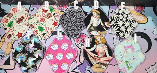 RTS Daily Panty Liners, 9 prints | 8"cotton, 2.5 or 2.75 snapped width