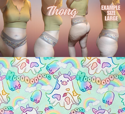 Nerdy, NBC, Magic, Horror x6 Prints | Thondlewear, Thongs for every body | Elastic/Knit Bands