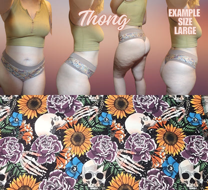 Skull, NBC, XMAS, Snake, Tie Dye x6 Prints | Thondlewear, Thongs for every body | Elastic/Knit Bands