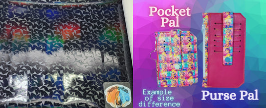 Stained Glass - Black Nightmare | Pocket Pal Wallet