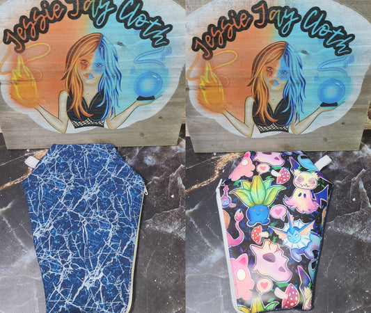 RTS Spooky Gotta Catch em all, Blue Marble  | Coffin Wallet |