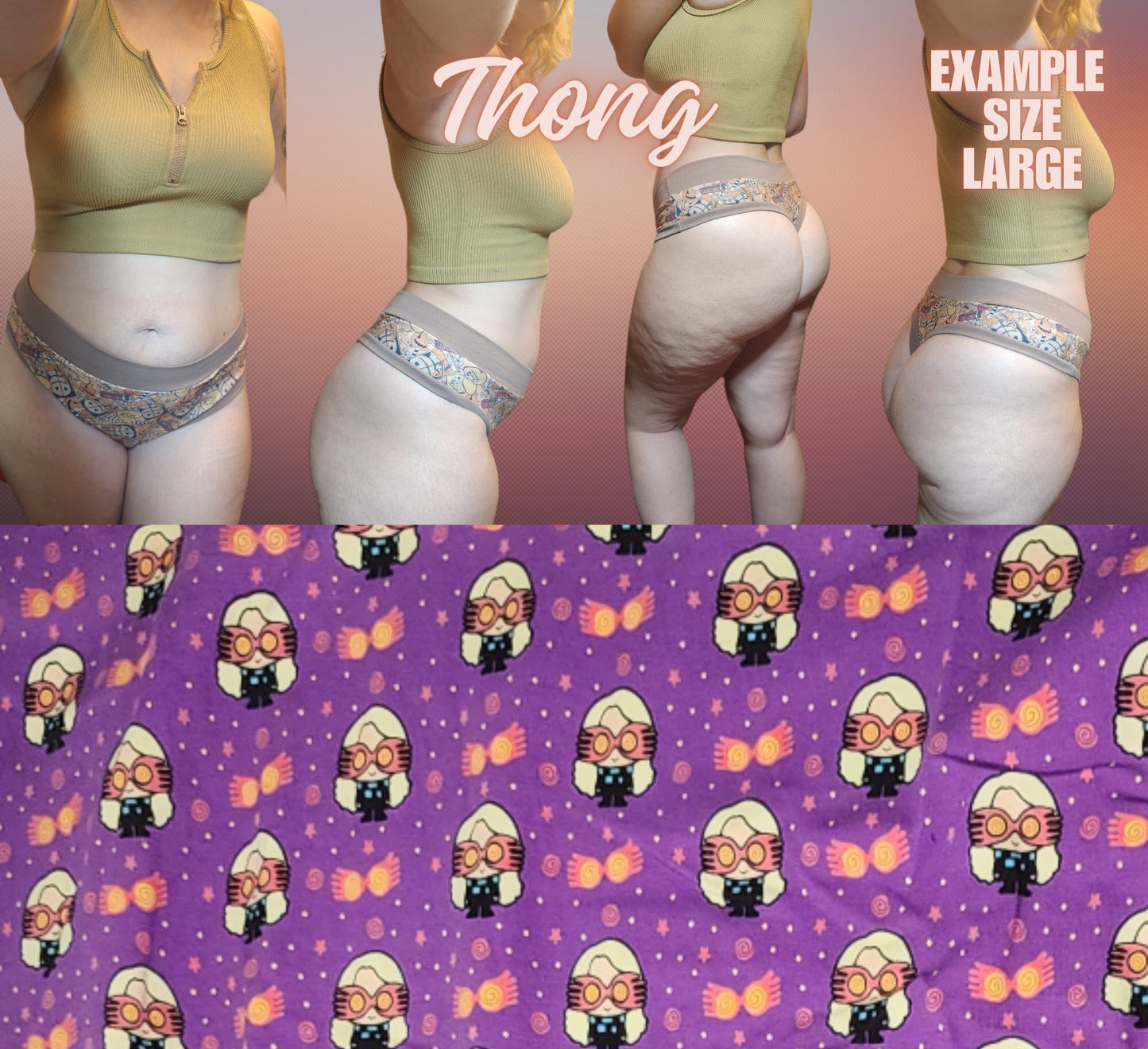 Nerdy, NBC, Magic, Horror x6 Prints | Thondlewear, Thongs for every body | Elastic/Knit Bands