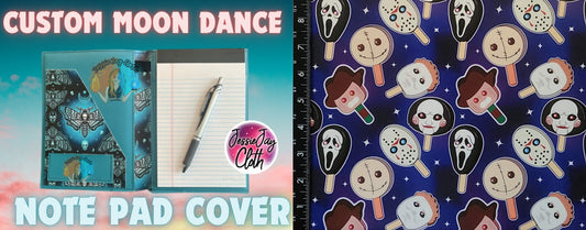 Horror Killer Popsicles | Moondance Note Pad Holder | Comes in 3 Sizes |