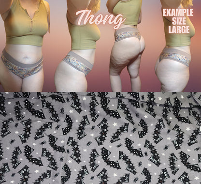 Nerdy, NBC, Magic, Horror x6 Prints | Thondlewear, Thongs for every body | Elastic/Knit Bands