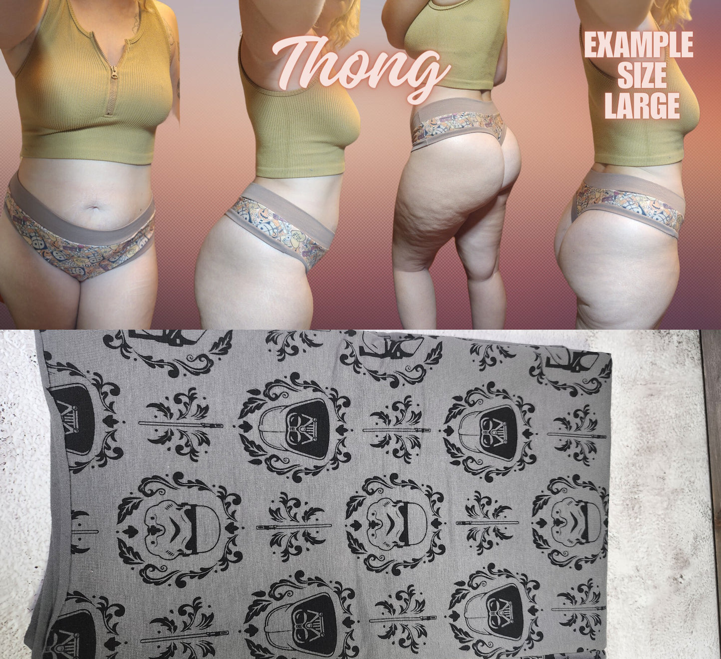 Nerdy, NBC, Magic, Horror x6 Prints | Thondlewear, Thongs for every body | Elastic/Knit Bands