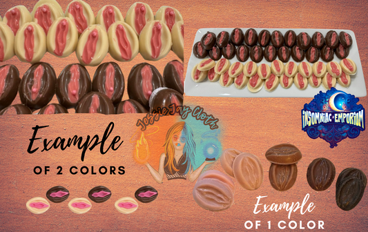Pocket Peaches | Delicate Delights: Miniature Soaps | WAP Yoni Shape