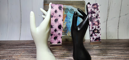 1.5 inch Wide Wristlet Key Fobs | Ribbon & Nylon | Choose your number