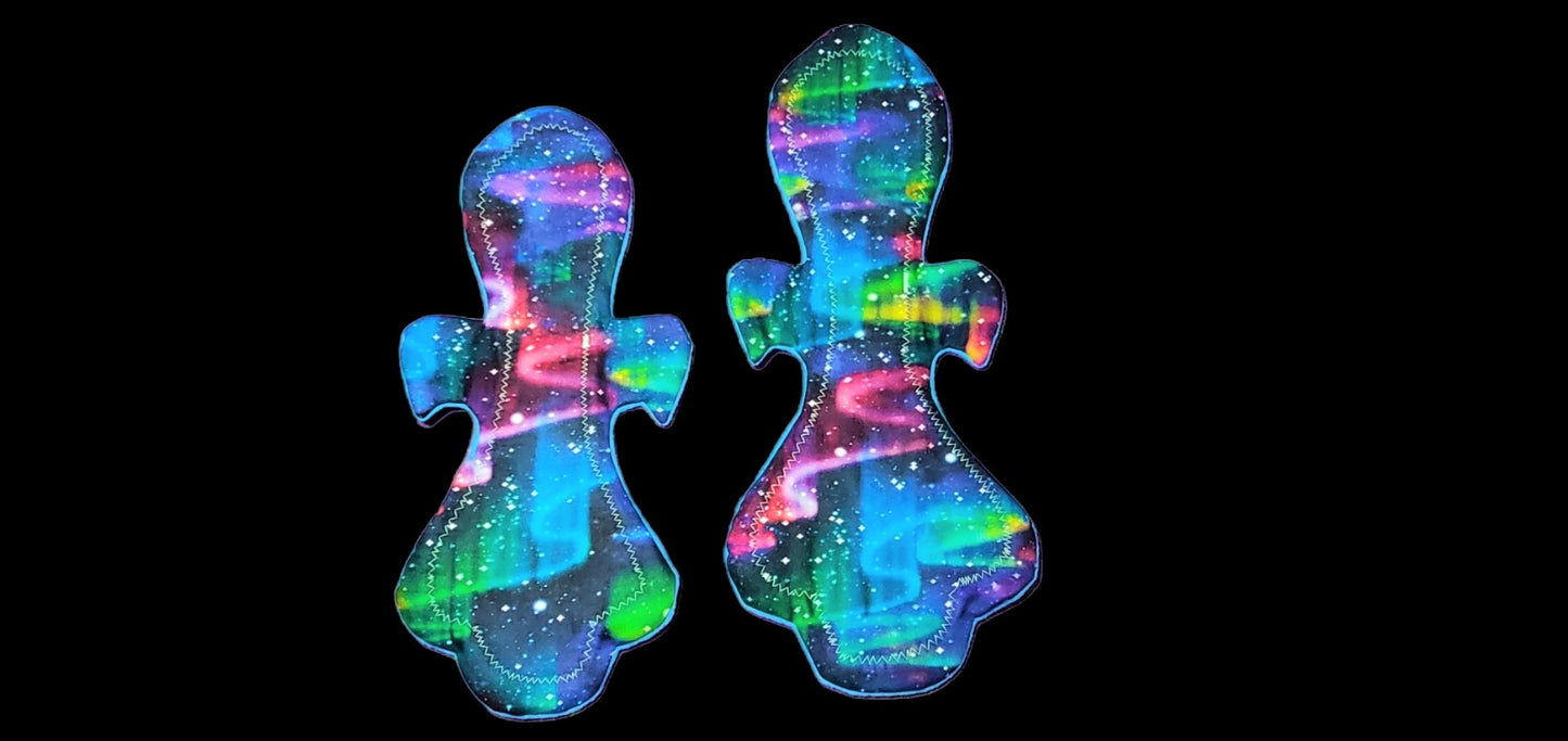 Rocket To The Moon | Custom Cloth Pad | 7.5 to 15.5 inches | 2.5" Snapped Width