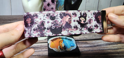 1.5 inch Wide Wristlet Key Fobs | Ribbon & Nylon | Choose your number